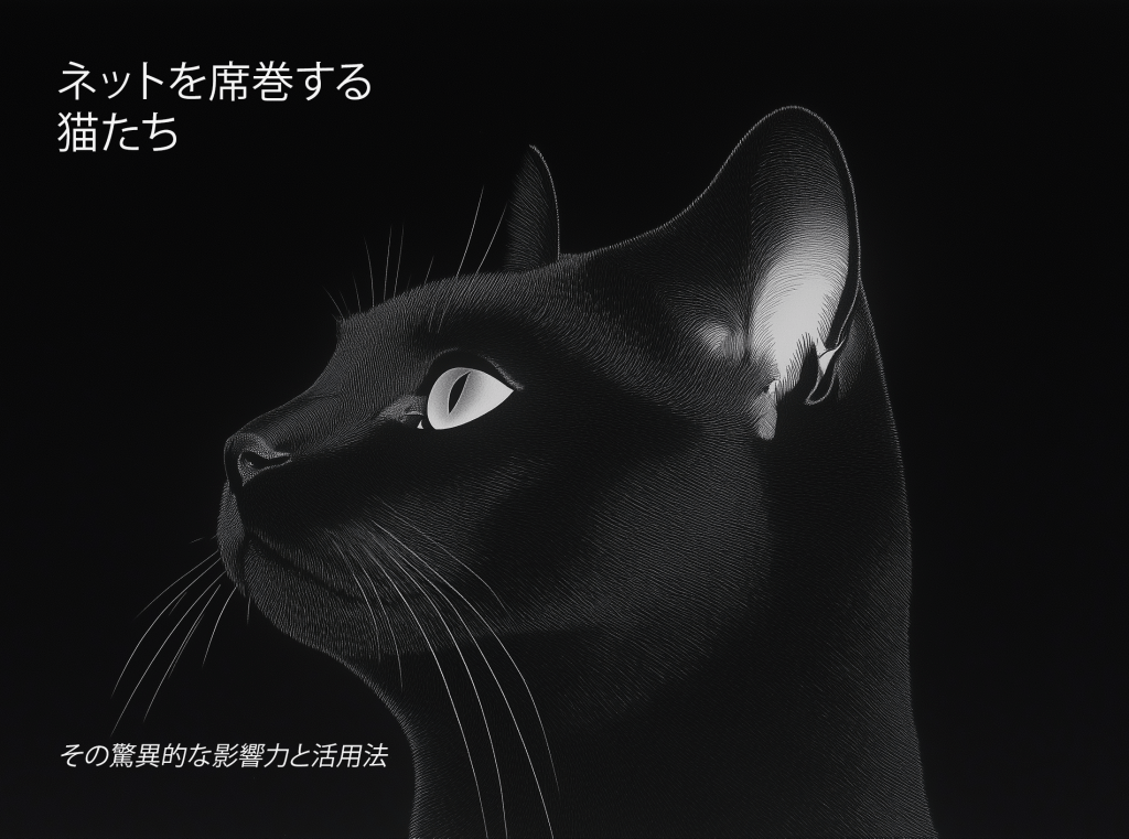 ネットを席巻する猫たち：その驚異的な影響力と活用法